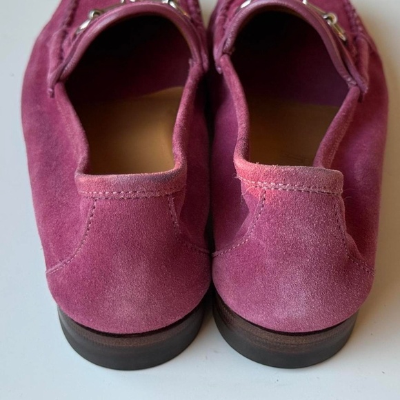 Gucci suede horsebit loafers – pink, 36.5 - Picture 4 of 8
